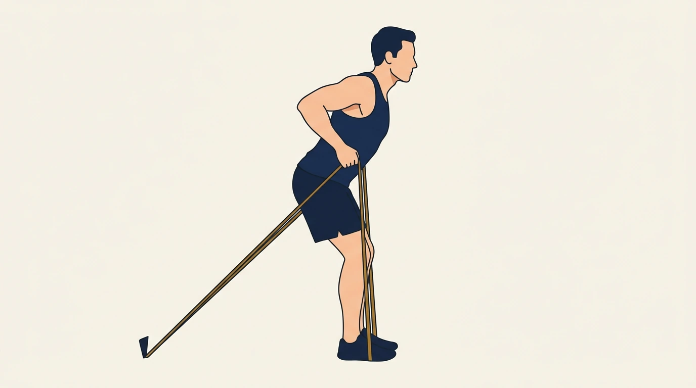 Form illustration: seated band row, side view