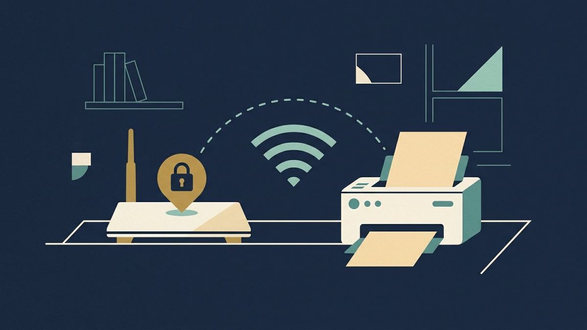 Illustration: The printer that goes offline every few days: the fixed IP is the whole story
