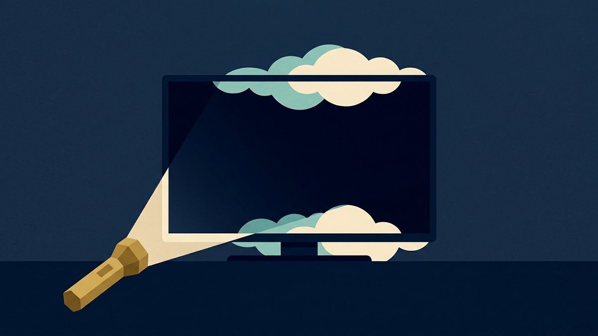 Illustration: TV clouding and backlight bleed: what you're actually seeing, and who fixes it